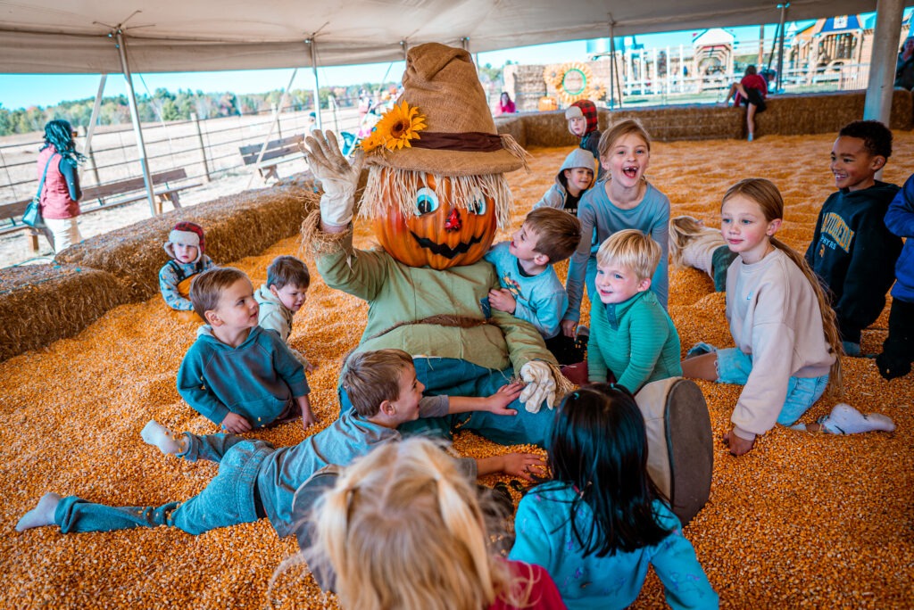 Pinehaven Farm Pete with kids