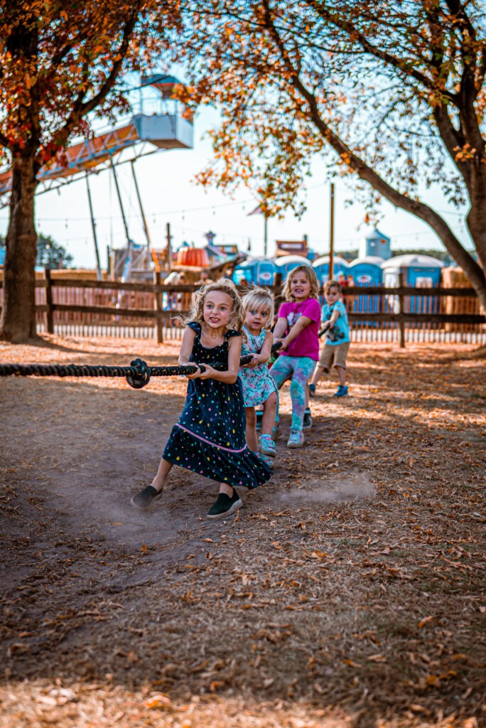 Pinehaven Farm tug of war