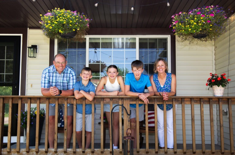 Crystal and Alan family